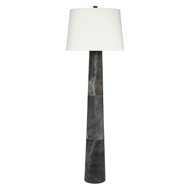 Robertson Floor Lamp, Slate Hide For Sale In Los Angeles - Image 6 of 6