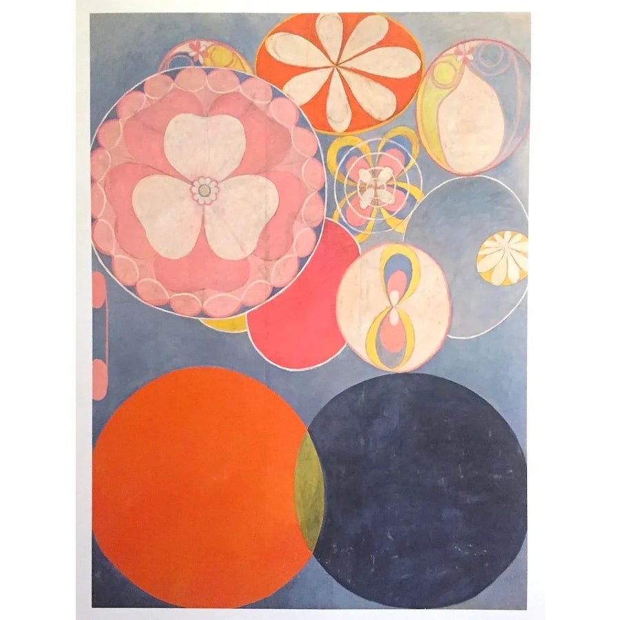 Hilma Af Klint Swedish Abstract Large Offset Lithograph Print