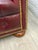 American Oxblood Red Leather Chesterfield Sofa For Sale - Image 3 of 11