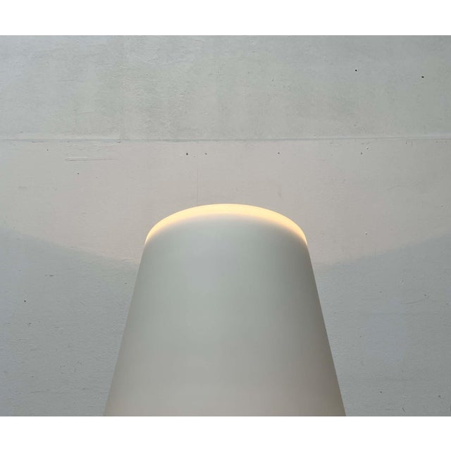 White Mid-Century Modern Italian Model 1853 Grande Glass Floor Lamp by Max Ingrand for Fontana Arte For Sale - Image 8 of 18