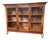 Ethan Allen Mount Vernon Hutch Top Curio Display Wood and Glass Display Cabinet For Sale