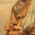 Antique 19thC Spanish Orientalist Painting North African Arab Berber Musician by Antonio Rivas, 1880 For Sale - Image 9 of 13