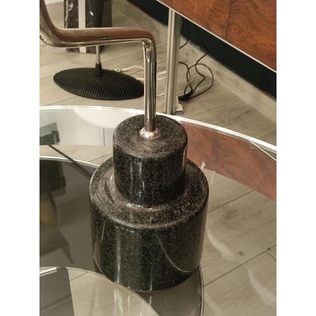 Black Mikado Table Lamp by Luigi Caccia Dominioni for Azucena, Italy, 1960s For Sale - Image 8 of 10