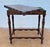 1920s Spanish Carved Oak Games Table with Original Green Felt, 1920s For Sale - Image 5 of 13