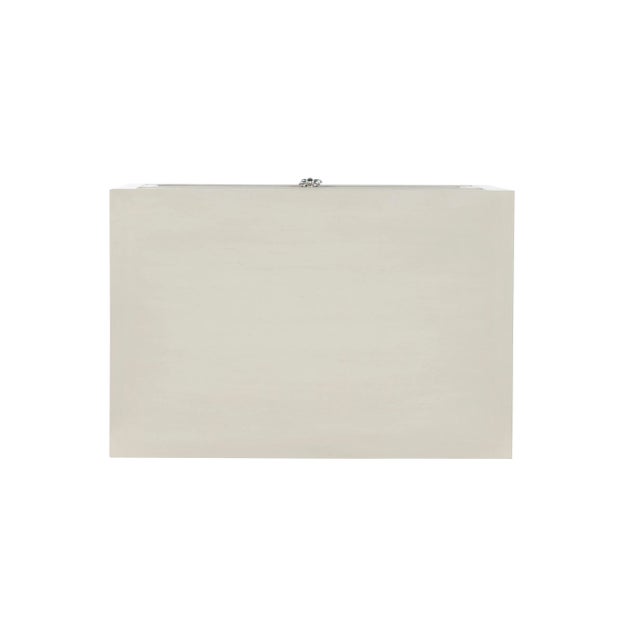 Not Yet Made - Made To Order Harbor Wood & Metal Two Drawer Nightstand For Sale - Image 5 of 5