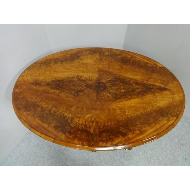 Victorian Mahogany Centre Table For Sale - Image 5 of 10