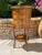 Brown Louis XV Style Marquetry Bedside Table For Sale - Image 8 of 13