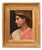 Léon Pierre Urbain Bourgeois, Portrait of Young Woman, Oil on Canvas, 19th Century For Sale
