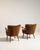1940s Pair of Shellback Upholstered Armchairs, Antique, Denmark, Circa 1940 For Sale - Image 5 of 11
