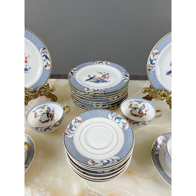 20th Century Coffee Service for 6 in Porcelain from Haviland Limoges, Set of 22 For Sale - Image 3 of 9