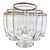 Gold Rimmed Tumblers- Set of Six For Sale