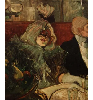 1950s After Toulouse-Lautrec "Private Room at the Rat Mort" Vintage Full Color Print