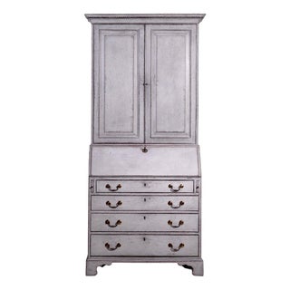 Antique Two-Parts Secretaire in Wood, 1900s For Sale