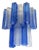 Blue Bicolor Tronchi Wall Sconce in Venini Style by Simoeng For Sale