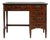 19th Century France Edwardian Brown Wood Writing Desk For Sale