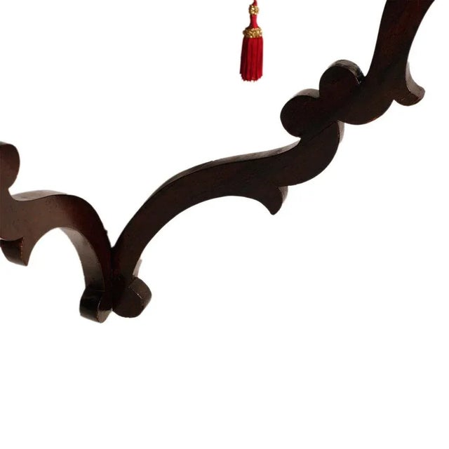 Large 17th Century Tuscan Renaissance Hanging Console in Walnut with Drawer, 1600s For Sale - Image 4 of 7