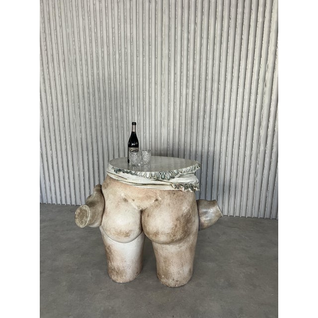Sculptural Ceramic Side Table from Francis Hewlett, 1960s For Sale - Image 16 of 17