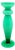 Opaline Glass Vase by Helen Krantz for Orrefors, 1980s For Sale