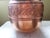 Antique Belgium Ornate Flower Design Copper Cachepot For Sale - Image 4 of 9