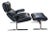 Vittorio Introini for Saporiti Italia P60 Lounge Chair & P61 Ottoman, Italy 1970 For Sale