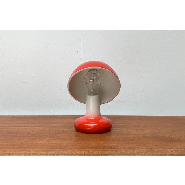 Mid-Century Mushroom Table Lamp from Valinte Oy, Finland, 1960s For Sale - Image 16 of 18