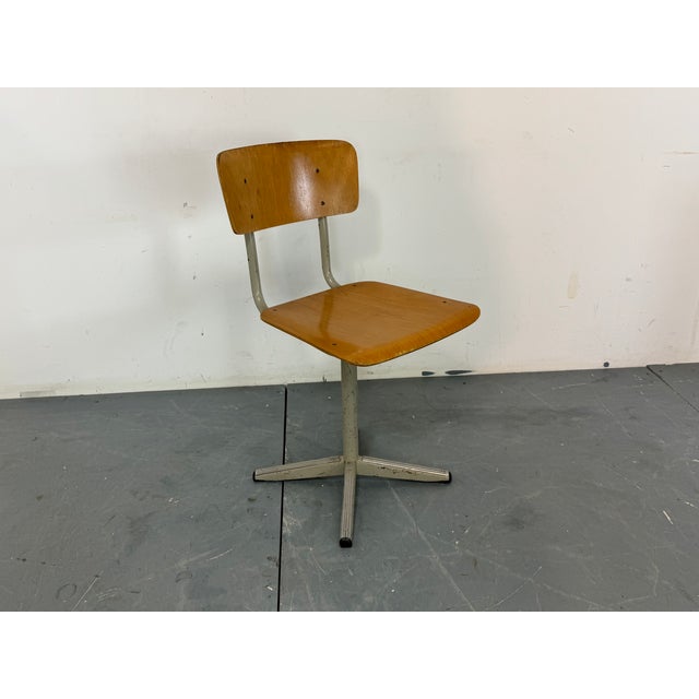 Mid-Century Modern Mid-Century Industrial Desk Chair from Marko, 1950s For Sale - Image 3 of 12