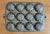 Antique 12-Cup Cast Iron “Turk’s Head” Gem Pan / Fluted Muffin Tin, Circa 1900 For Sale - Image 10 of 11