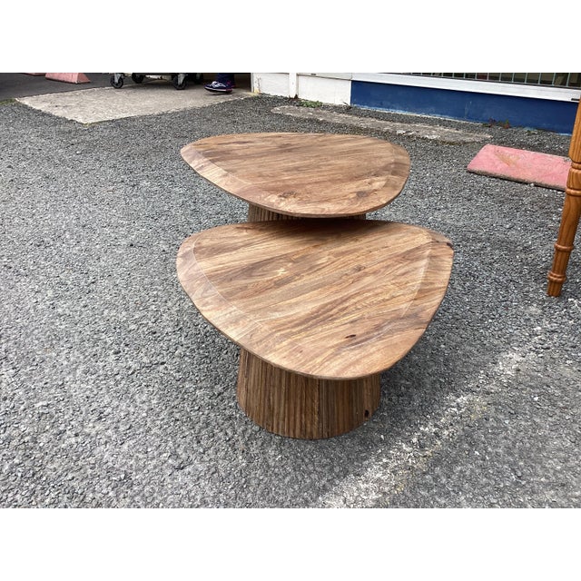 Contemporary Mango Wood Coffee Tables For Sale - Image 11 of 11