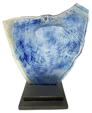 Sculpture Glass Fusing Figure attributed to Paolo Ambrosio, Italy, 2005