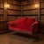 Mid 20th Century The Chateau Salon: Custom French Louis XV Rococo Revival Crimson Velvet Settee For Sale - Image 11 of 14