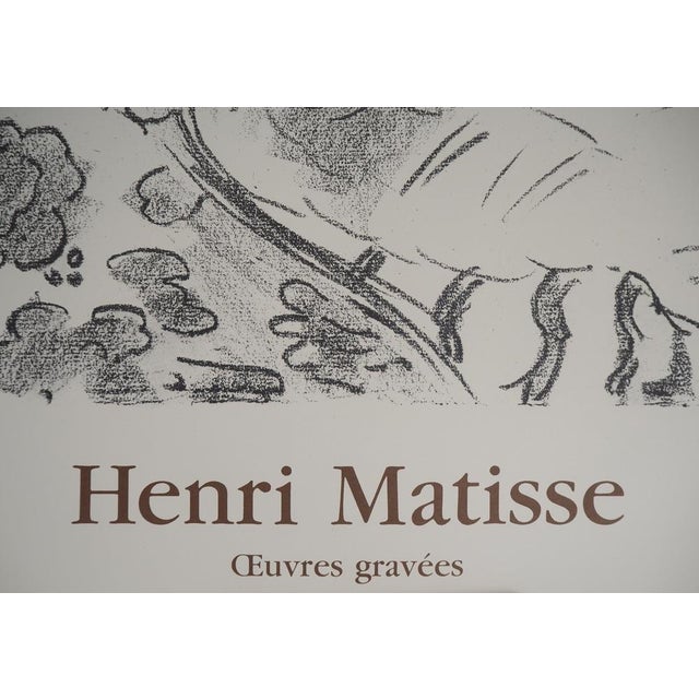 Semi Nude Oeuvres Gravées Poster after Henri Matisse For Sale - Image 5 of 6