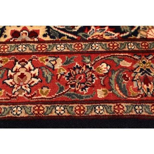 Persian Kashan Style Hand Tied Rug — 31" x 55" For Sale - Image 9 of 18