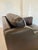 Set of Vintage Danish Brown Leather Lounge Chair and Ottoman from Stouby, 1970s For Sale - Image 16 of 18