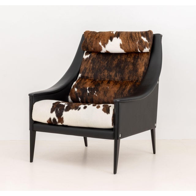 Gio Ponti for Poltrona Frau "Dezza" Chairs, Pair For Sale In New York - Image 6 of 11