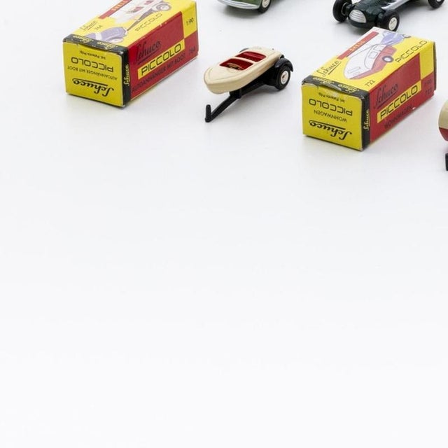 Piccolo Car Models by Schuco, Set of 6 For Sale - Image 3 of 6