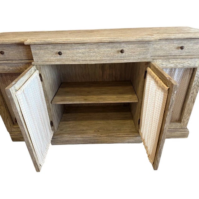 Early 21st Century Cerused Oak Sideboard For Sale - Image 11 of 13