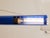 Contemporary Vintage Italian Blue Painted Minimalist Floor Lamp For Sale - Image 3 of 9