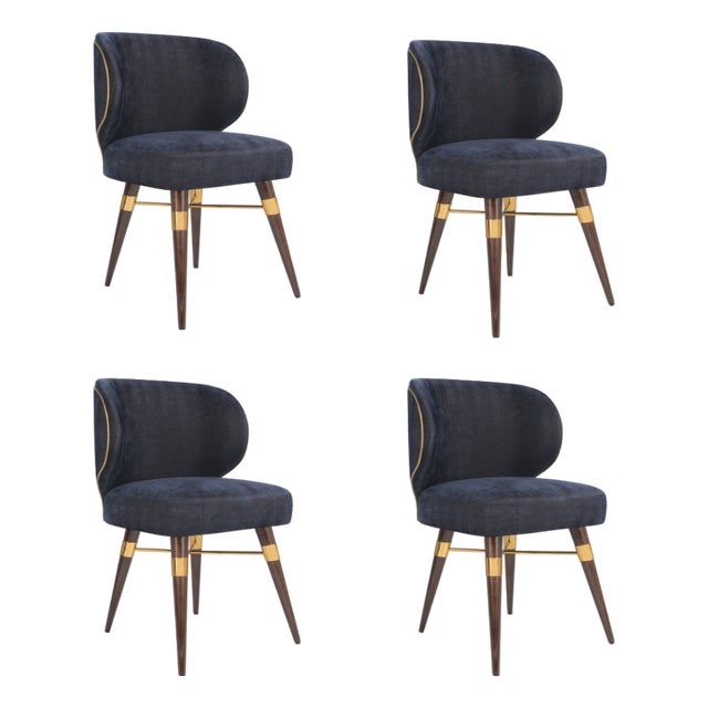 Louis Dining Chairs by Ottiu, Set of 4 For Sale