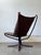 Brown 1970s "Falcon" Chair Attributed to Sigurd Ressell for Vatne Möbler For Sale - Image 8 of 11