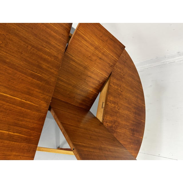 Mid-Century Modern Danish Extendable Dining Table, 1950s For Sale - Image 10 of 11