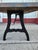 Industrial Farmhouse Wood Table With Cast Iron Legs For Sale - Image 4 of 9