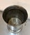 English Etched Silverplate Shield Ice Bucket W/ Side Knocker Handles For Sale - Image 3 of 6