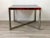 Plastic Tortoiseshell Acrylic & Steel Table, Italy, 1970s For Sale - Image 7 of 16