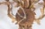 Brass Pair of French Louis XV Style Five-Light Gilt Brass Sconces For Sale - Image 8 of 9