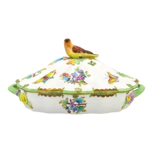Herend Porcelain Tableware Covered Bowl / Tureen