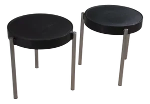 Side Tables by Tavolino Brighella for Zanotta, 1980s, Set of 2
