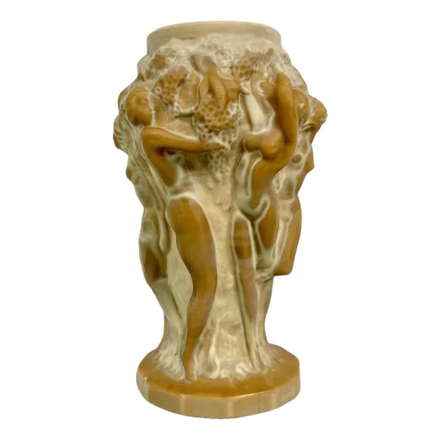 Small Grape Vase in Glass by František Pazourek, 1990s For Sale