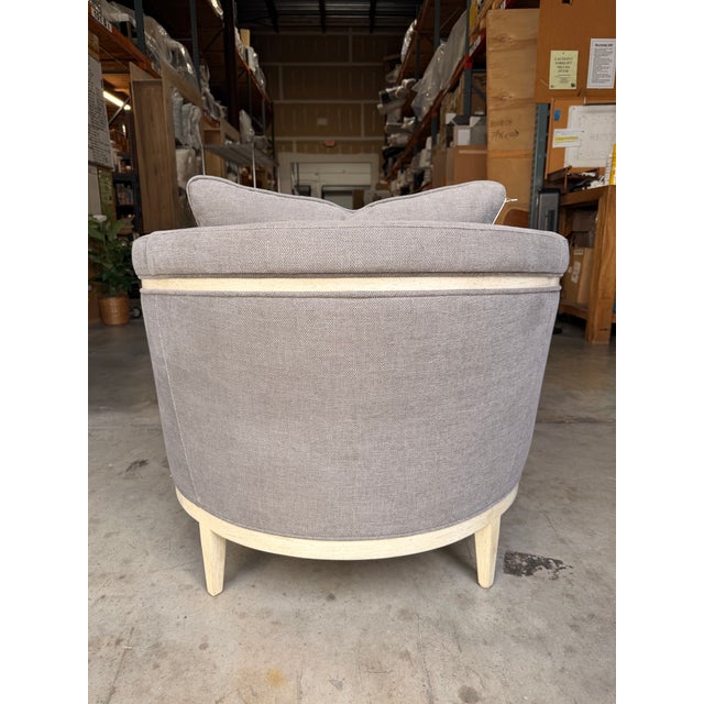 Ambella Home Light Gray Lounge Chair For Sale - Image 4 of 7