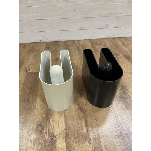 Magazine Racks by Rodolfo Bonetto, Set of 2 For Sale - Image 12 of 18