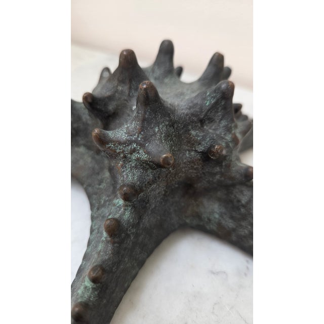 Late 20th Century Maitland-Smith Verdigris-Finish Starfish Sculpture For Sale - Image 16 of 16